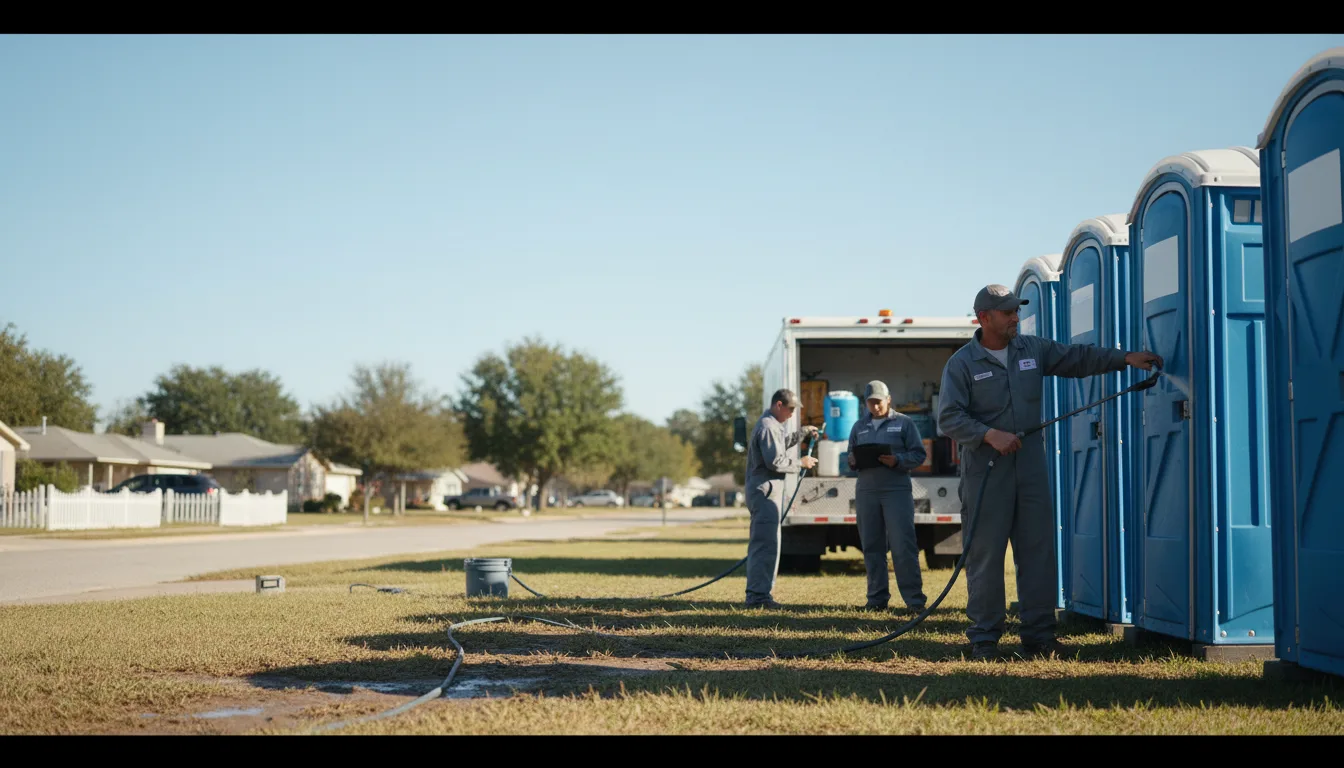 Long-Term Portable Toilet Rental in Brunson, SC near me